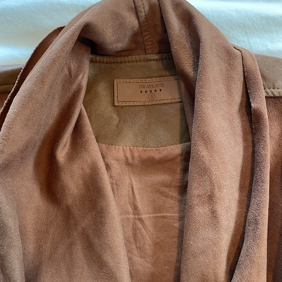 BlankNYC Suede and Faux Leather Coat - Picture 2 of 5